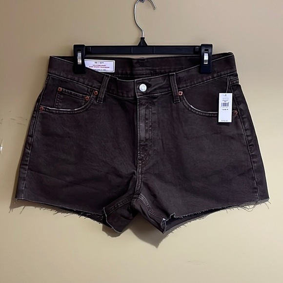 NWT GAP (30) Low Stride Shorts with Washwell - Expresso Brown - Picture 5 of 11